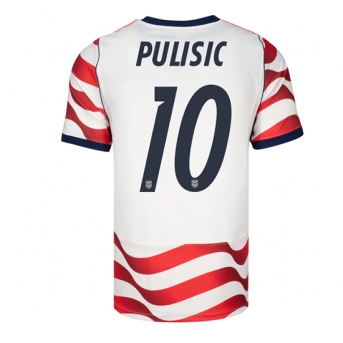 Billige Fotballdrakt Forente stater Christian Pulisic #10 Replika Hjemmedrakt VM 2026 Kortermet